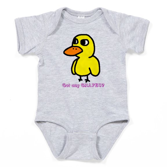 CafePress - Duck (Strait Forward) 6 Body Suit - Cute Infant Bodysuit Baby Romper - Size Newborn - 24 Months