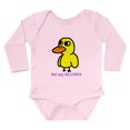thumbnail image 1 of CafePress - Duck (Strait Forward) 6 Body Suit - Long Sleeve Infant Bodysuit, 1 of 4
