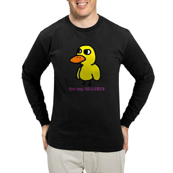 CafePress - Duck (Strait Forward) 6 Long Sleeve T Shirt - Long Sleeve Dark T-Shirt