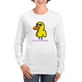 thumbnail image 1 of CafePress - Duck (Strait Forward) 6 Long Sleeve T Shirt - Women's Long Sleeve Graphic Casual T-Shirt, 1 of 4