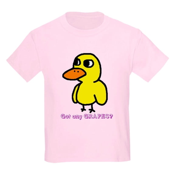 CafePress - Duck (Strait Forward) 6 T Shirt - Light Classic Kids Graphic, Short Sleeve T-Shirt, Sizes XS-XL