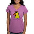 thumbnail image 1 of CafePress - Duck (Strait Forward) 6 T Shirt - Women's V-Neck Dark T-Shirt, 1 of 4