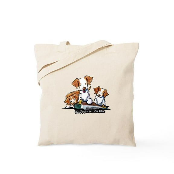 CafePress - Duck Toller Tote Bag - Unisex Canvas Tote Bag, Beige, 1-Piece