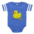thumbnail image 1 of CafePress - Ducky - Cute Infant Baby Football Bodysuit, 1 of 3