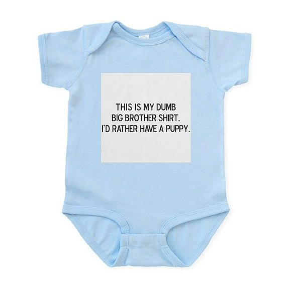 CafePress - Dumb Big Brother Shirt Infant Bodysuit - Baby Light Bodysuit, Size Newborn - 24 Months