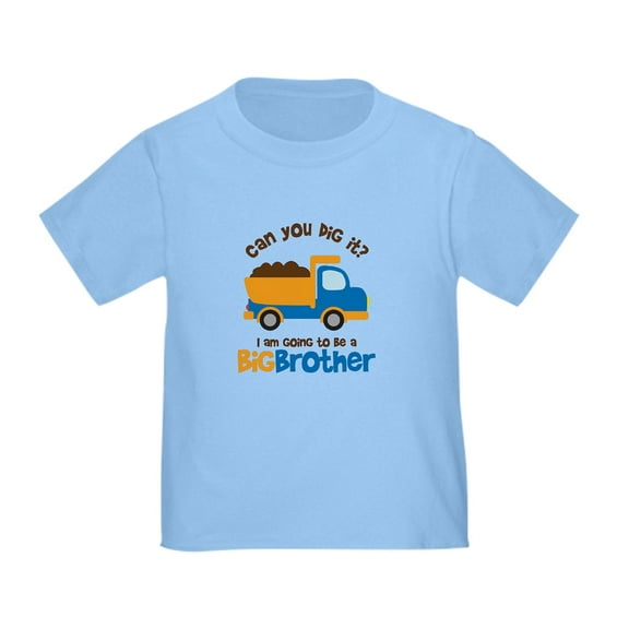 CafePress - Dump Truck Big Brother To Be Toddler T Shirt - Cute Toddler T-Shirt, 100% Cotton