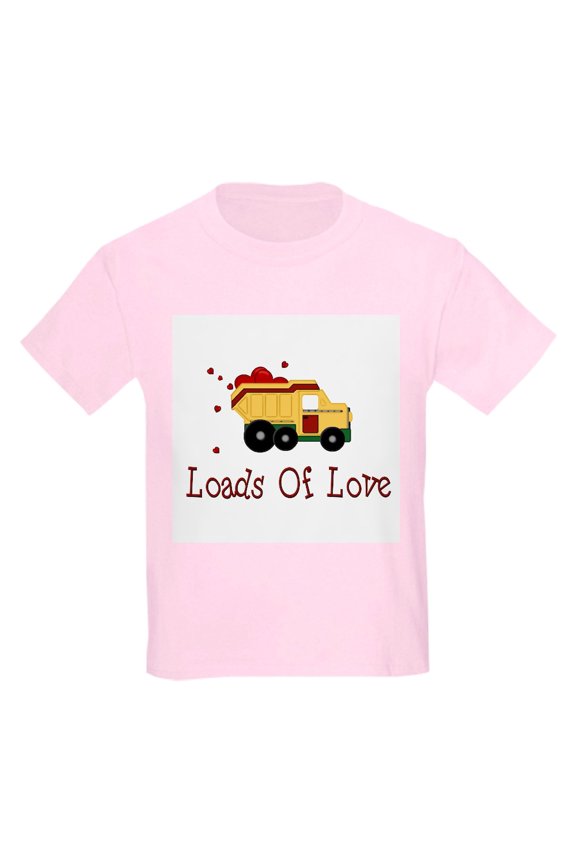 - Dump Truck Kids Light T Shirt - Light T-Shirt Kids XS-XL