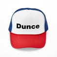 thumbnail image 1 of CafePress - Dunce - Adjustable Unisex Printed Trucker Hat with Mesh Back, 1 of 10