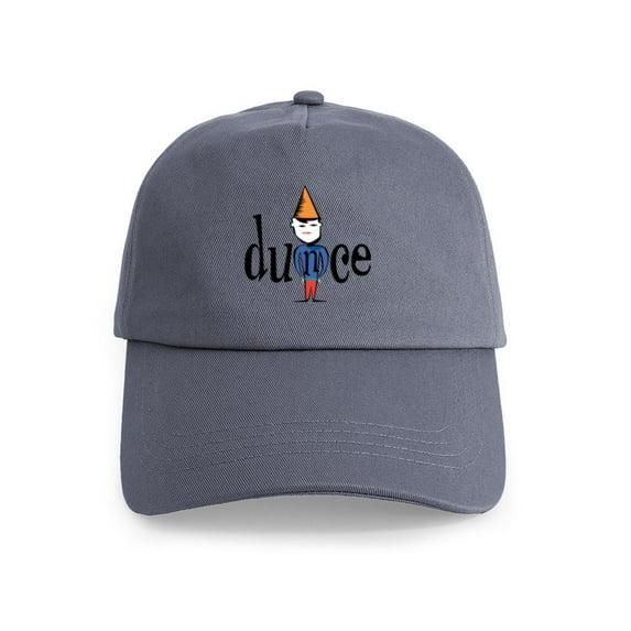 CafePress - Dunce Cap - Adjustable 100% Brushed Unisex Casual Cotton Baseball Cap, Beige, 1