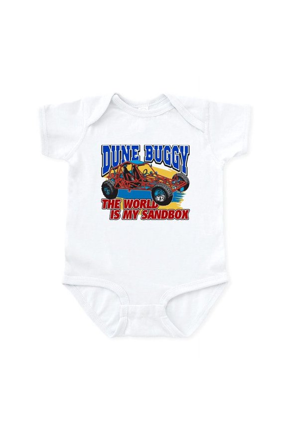 - Dune Buggy Sandbox Infant Bodysuit - Baby Light Bodysuit, Size Newborn - 24 Months