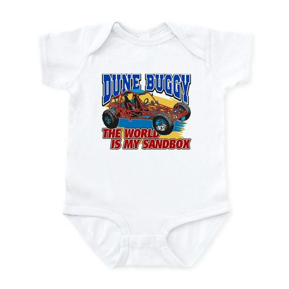 CafePress - Dune Buggy Sandbox Infant Bodysuit - Baby Light Bodysuit, Size Newborn - 24 Months