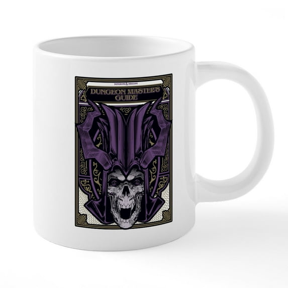 CafePress - Dungeons And Dragons Guide Book - 20 Oz White Ceramic Mega Mug