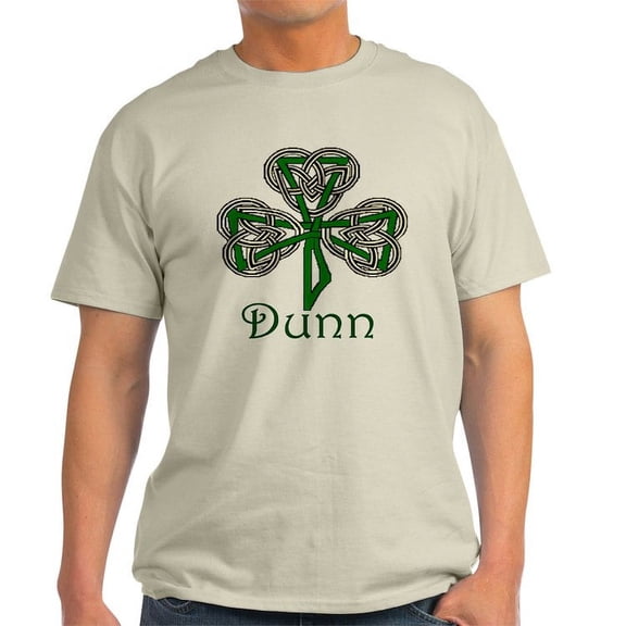 CafePress - Dunn Shamrock Light T Shirt - Light T-Shirt - CP