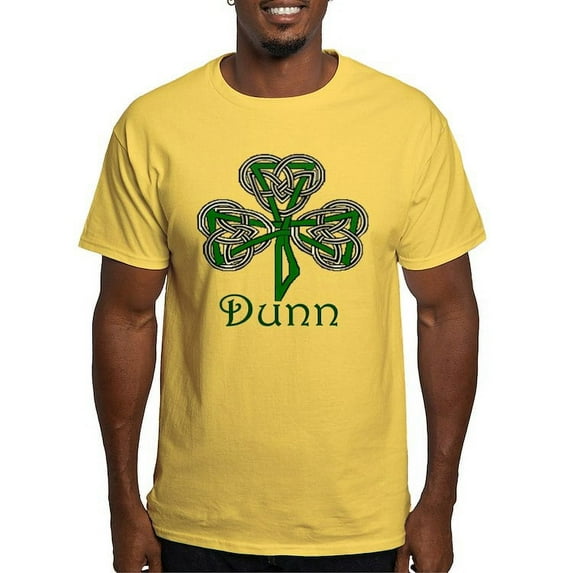 CafePress - Dunn Shamrock Light T Shirt - Light T-Shirt - CP