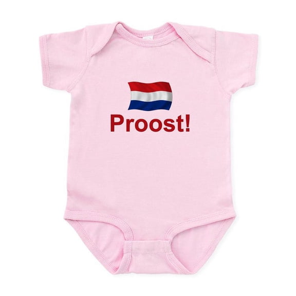 CafePress - Dutch Proost Infant Bodysuit - Baby Light Bodysuit, Size Newborn - 24 Months