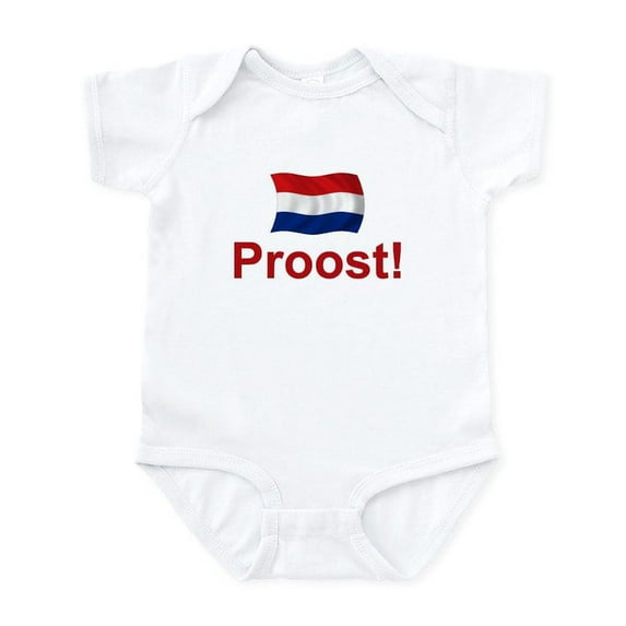 CafePress - Dutch Proost Infant Bodysuit - Baby Light Bodysuit, Size Newborn - 24 Months