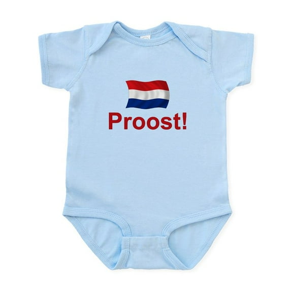 CafePress - Dutch Proost Infant Bodysuit - Baby Light Bodysuit, Size Newborn - 24 Months