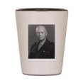 thumbnail image 1 of CafePress - Dwight Eisenhower - White/Black Shot Glass, Unique and Funny Shot Glass, 1 of 2
