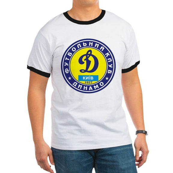 CafePress - Dynamo Kyiv Ringer T - 100% Cotton Ringed T-Shirt