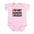 thumbnail image 1 of CafePress - Dziadzia And Busia Infant Bodysuit - Baby Light Bodysuit, Size Newborn - 24 Months, 1 of 4