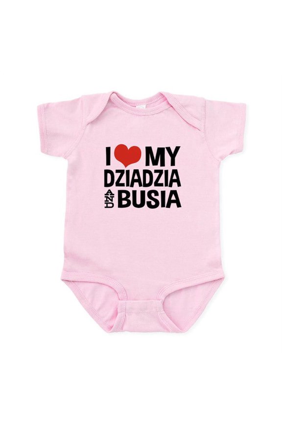- Dziadzia And Busia Infant Bodysuit - Baby Light Bodysuit, Size Newborn - 24 Months
