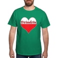 thumbnail image 1 of CafePress - Dziadziu Polish Heart Dark T Shirt - Men's Classic Graphic Cotton T-Shirt, 1 of 4