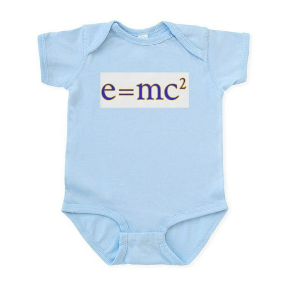 CafePress - E=Mc2 Infant Bodysuit - Baby Light Bodysuit, Size Newborn - 24 Months