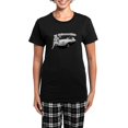 thumbnail image 1 of CafePress - E Type Helloooo Kittie Women's Dark Pajamas - Women's Short Sleeve Print T-Shirt and Pants Dark Cotton Pajama Set, 1 of 7