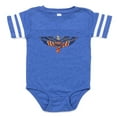thumbnail image 1 of CafePress - EAGLE RETRO - Cute Infant Baby Football Bodysuit, 1 of 3