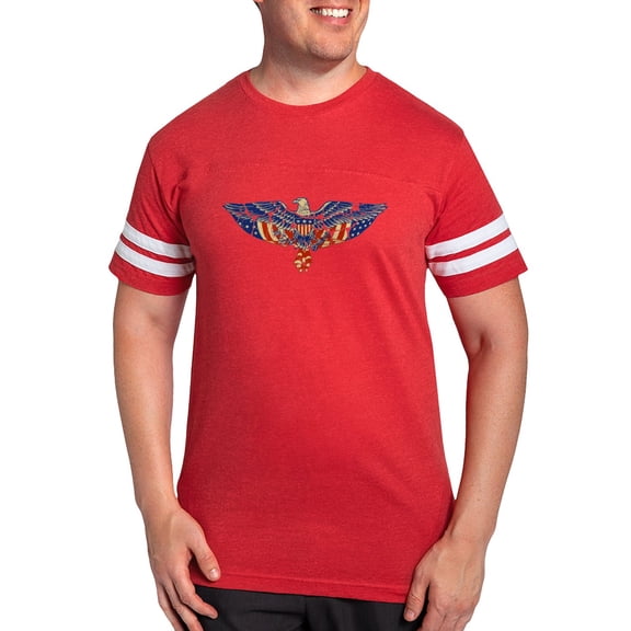CafePress - EAGLE RETRO - Mens Football Shirt