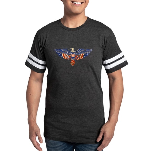 CafePress - EAGLE RETRO - Mens Football Shirt