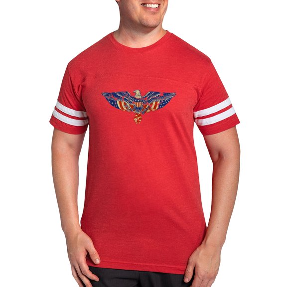 CafePress - EAGLE RETRO - Mens Football Shirt