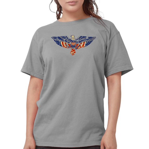 CafePress - EAGLE RETRO Womens Comfort Colors Shirt - Womens Comfort Colors® Shirt