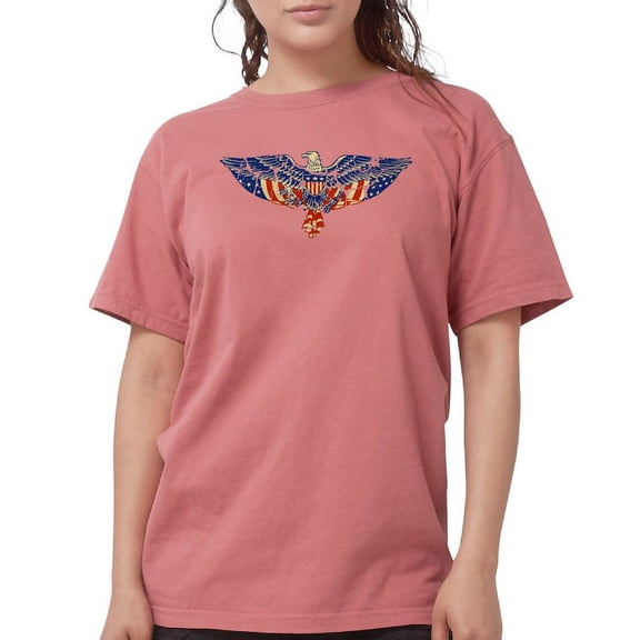 CafePress - EAGLE RETRO Womens Comfort Colors Shirt - Womens Comfort Colors® Shirt