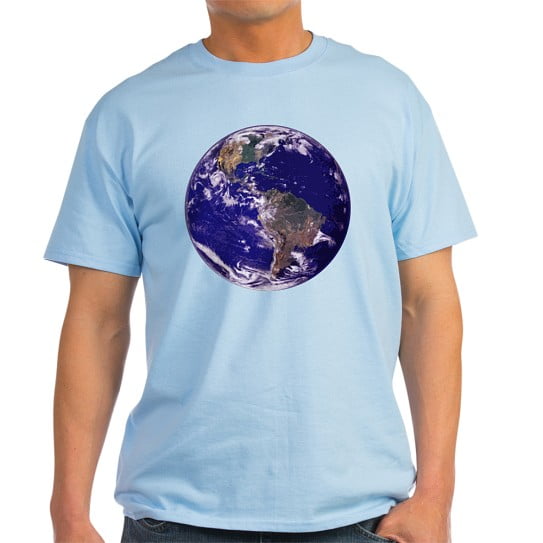CafePress - EARTH Dark T Shirt - Men's Classic Cotton T-Shirts