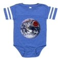 thumbnail image 1 of CafePress - EARTH RESET - Cute Infant Baby Football Bodysuit, 1 of 3