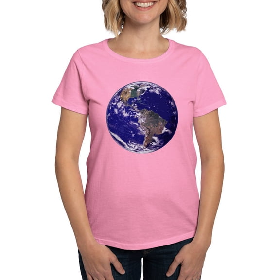 CafePress - EARTH Women's Dark T Shirt - Women's Traditional Fit Dark T-Shirt