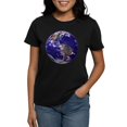 thumbnail image 1 of CafePress - EARTH Women's Dark T Shirt - Women's Traditional Fit Dark T-Shirt, 1 of 4