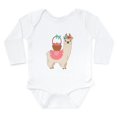 thumbnail image 1 of CafePress - EASTER ALPACHA Body Suit - Long Sleeve Cotton Baby Bodysuit, 1 of 4