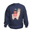 thumbnail image 1 of CafePress - EASTER ALPACHA Sweatshirt - Kids Sweatshirt, Youth Crew Neck Sweatshirt, 1 of 4