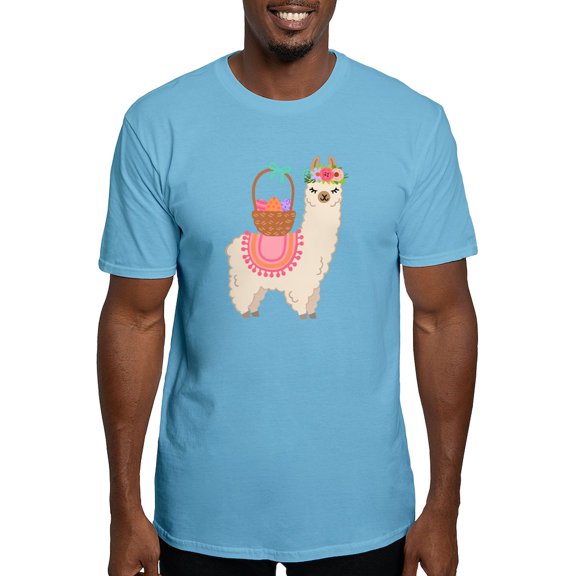 CafePress - EASTER ALPACHA T Shirt - Fitted T-Shirt, Vintage Fit Soft Cotton Tee