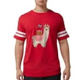 thumbnail image 1 of CafePress - EASTER ALPACHA T Shirt - Mens Football Shirt, 1 of 4