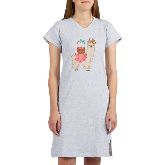 CafePress - EASTER ALPACHA T Shirt - Women's Nightshirt