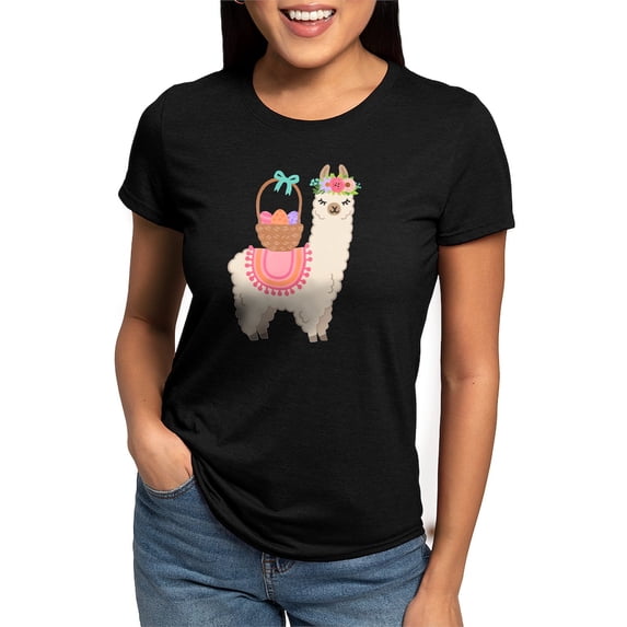 CafePress - EASTER ALPACHA T Shirt - Womens Tri-blend T-Shirt