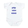 thumbnail image 1 of CafePress - EAT SLEEP POOP IN GREEK Infant Bodysuit - Baby Light Bodysuit, Size Newborn - 24 Months, 1 of 4