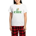 thumbnail image 1 of CafePress - EIRE (IRELAND) Women's Light Pajamas - Women's Short Sleeve Print T-Shirt and Pants Light Cotton Pajama Set, 1 of 7