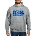 thumbnail image 1 of CafePress - ELIGIBLE FOR SENIOR DISCOUNTS! Hooded Sweatshirt - Pullover Hoodie, Hooded Sweatshirt, 1 of 3