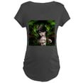 thumbnail image 1 of CafePress - EMERALD ROSE GARDEN Maternity Dark T Shirt - Maternity Dark T-Shirt, 1 of 3