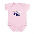 thumbnail image 1 of CafePress - EMS Helicopter3 Infant Bodysuit - Baby Light Bodysuit, Size Newborn - 24 Months, 1 of 4