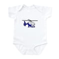 thumbnail image 1 of CafePress - EMS Helicopter3 Infant Bodysuit - Baby Light Bodysuit, Size Newborn - 24 Months, 1 of 4